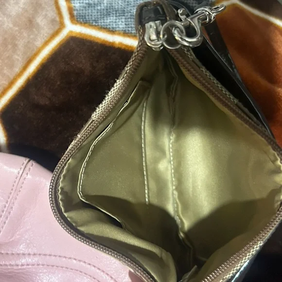 Coach Brown Signature Wristlet - Picture 4 of 4